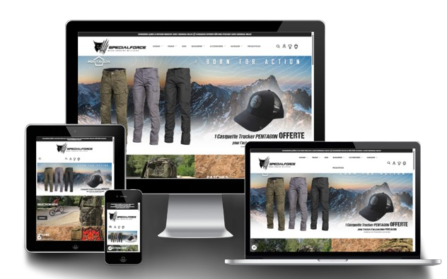 Refonte site web et référencement seo SPECIALFORCE - Agence SEO Caen
