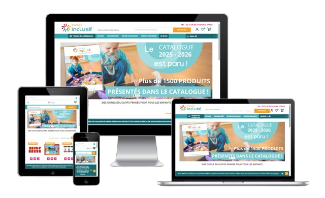 Référencement naturel SEO et campagne SEA Espace Inclusif -Agence SEO Caen