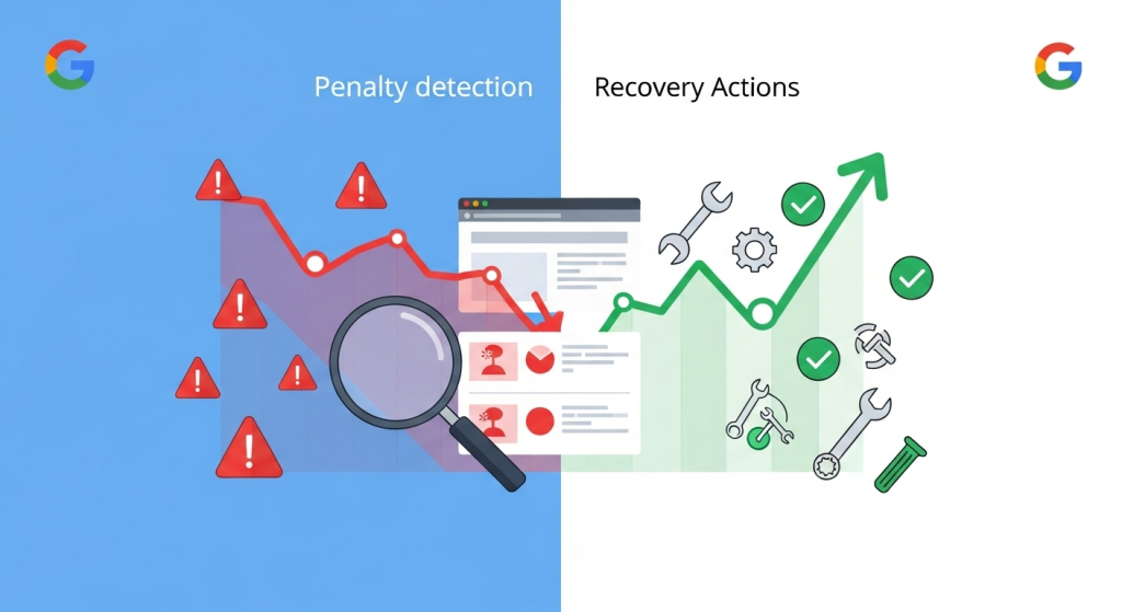 Pénalités Google SEO - Agence SEO - L'Agence E-commerce Caen